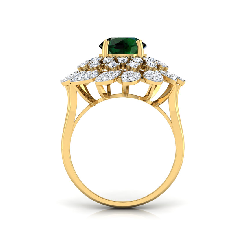 Charming Frond Diamond Ring Charming Frond Diamond Ring