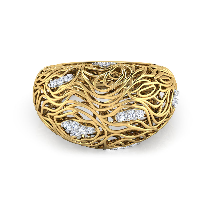 Bhoma Wood Grain Ring