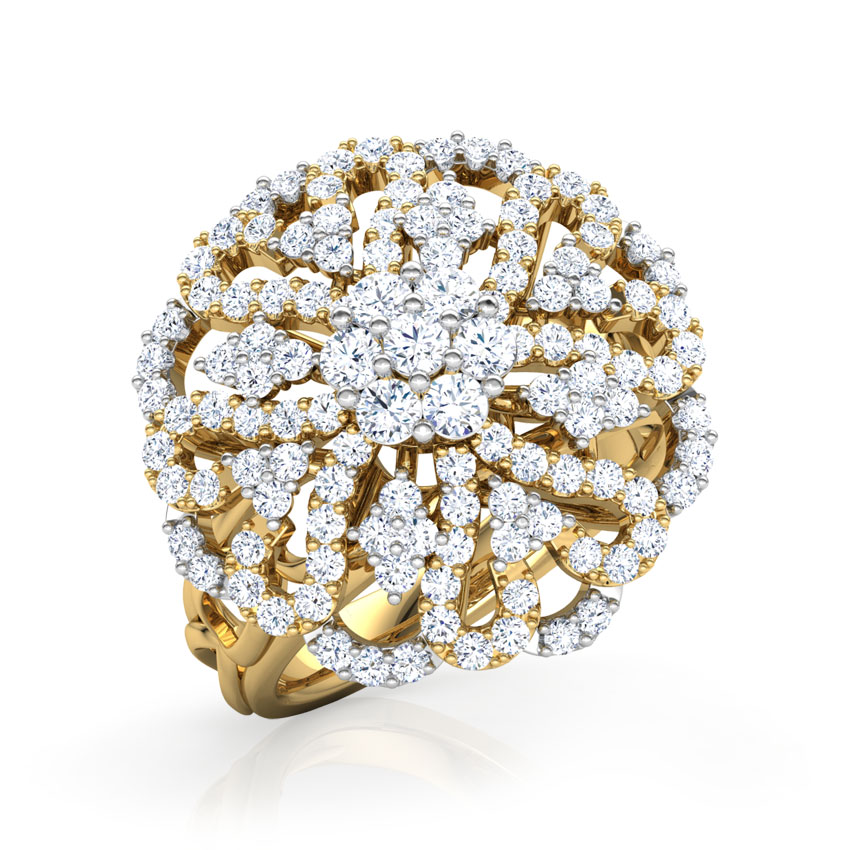 Glitter Cupola Ring