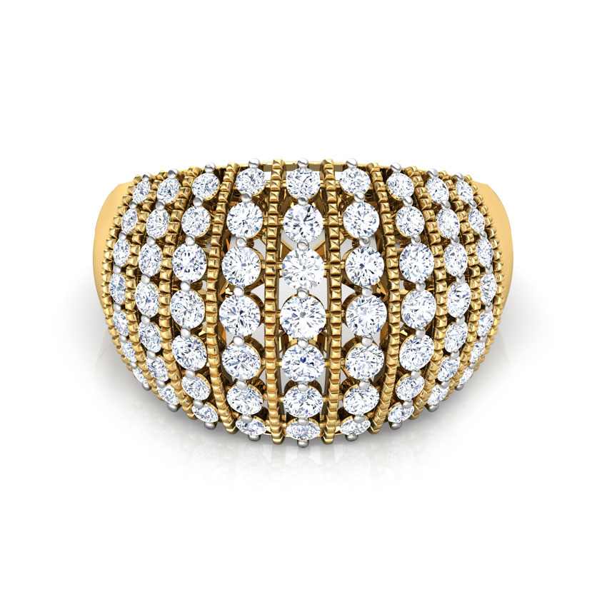 Multi Tier Diamond Band