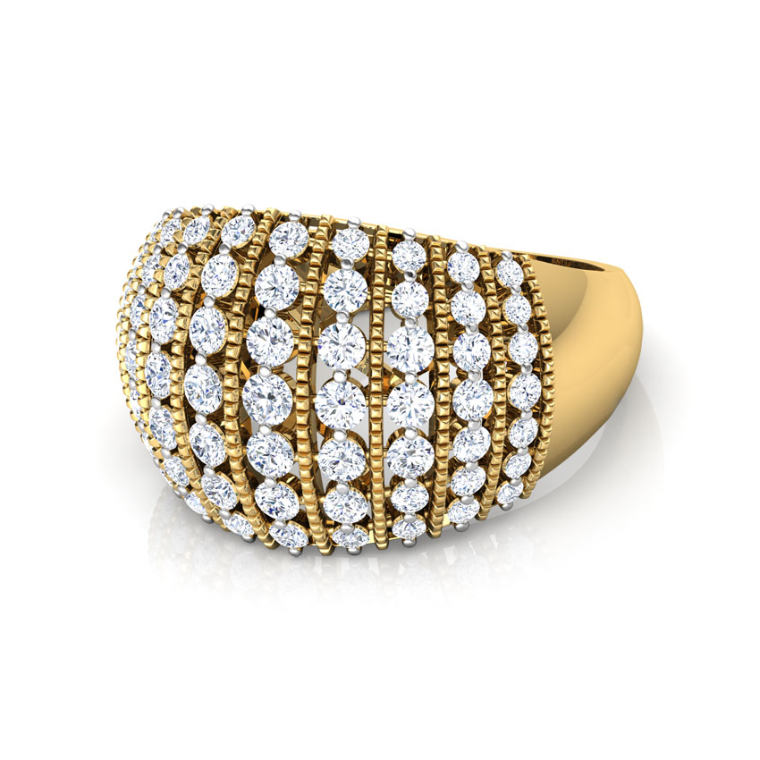 Multi Tier Diamond Band