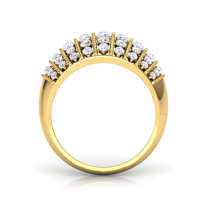 Multi Tier Diamond Band