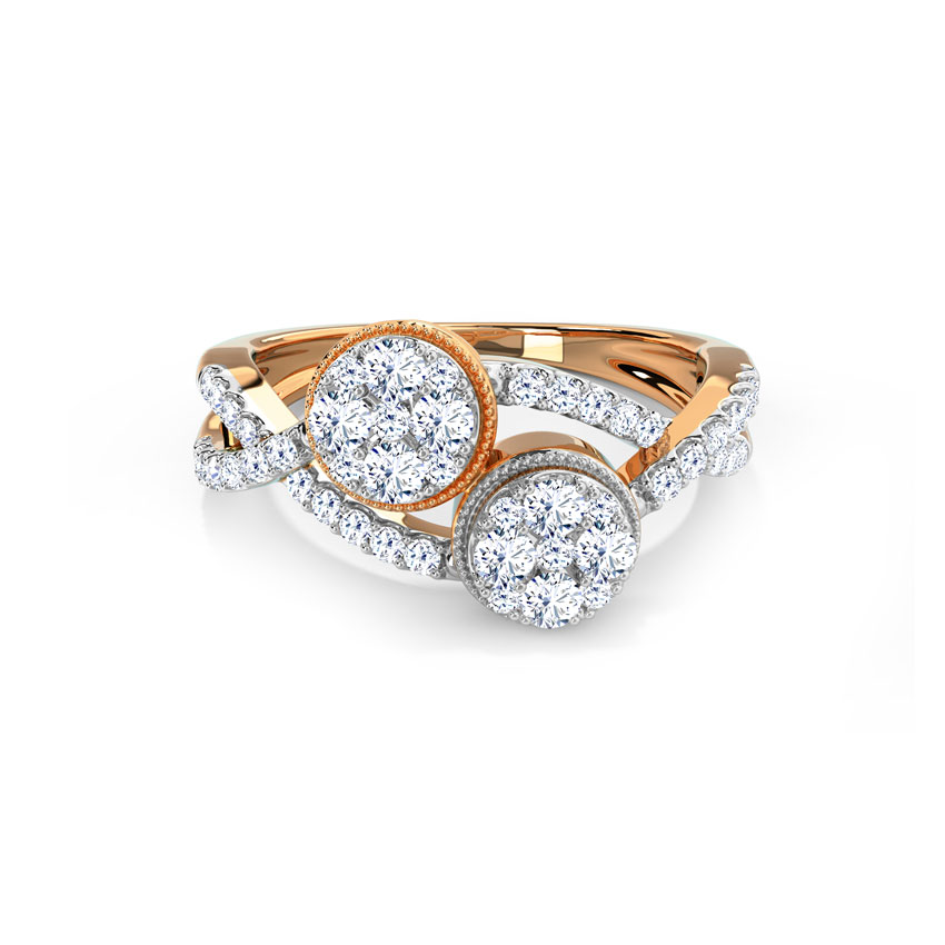 Twine Clump Diamond Ring Twine Clump Diamond Ring
