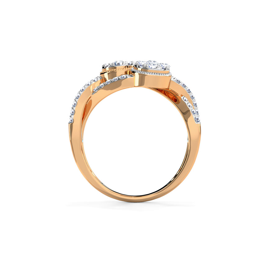 Twine Clump Diamond Ring Twine Clump Diamond Ring