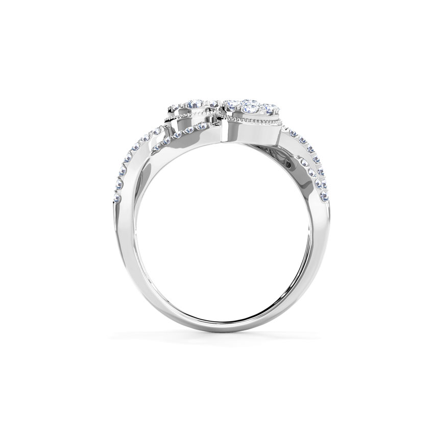 Twine Clump Diamond Ring Twine Clump Diamond Ring