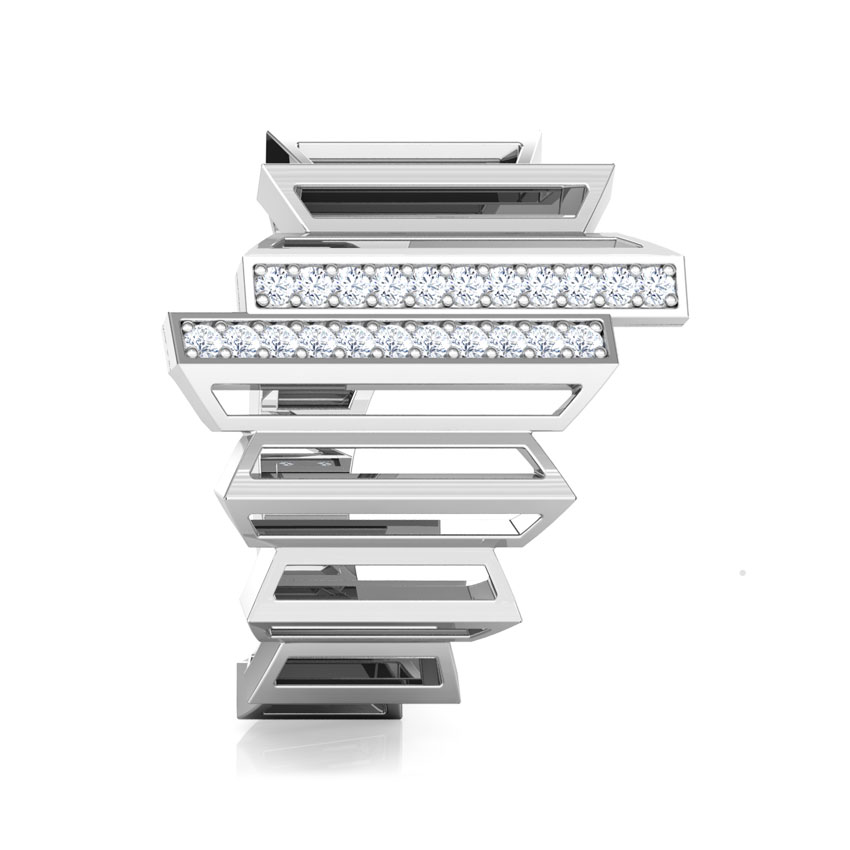 Eros Graduating Zigzag Diamond Ring Eros Graduating Zigzag Diamond Ring