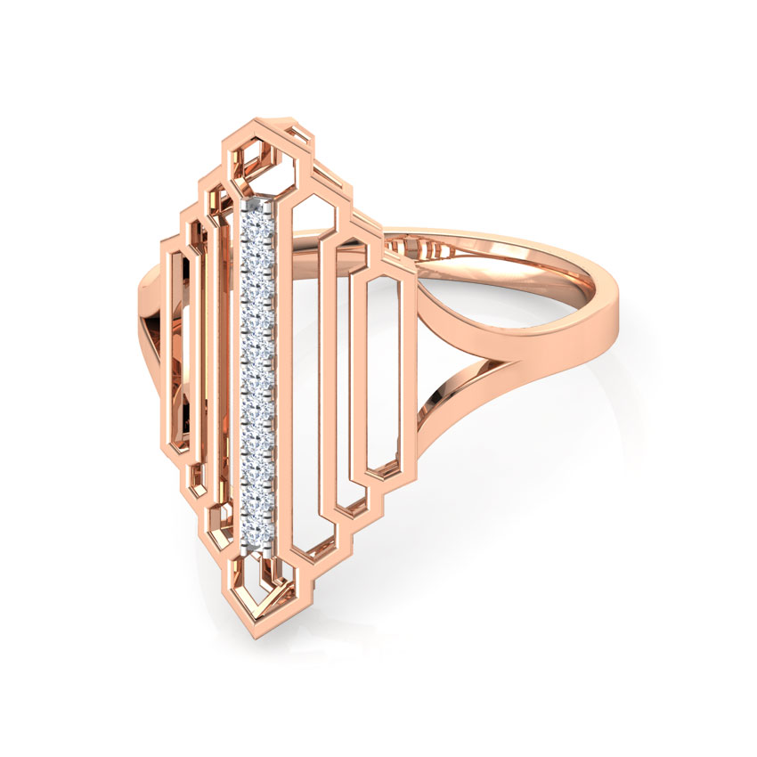 Regal Stepped Diamond Ring Regal Stepped Diamond Ring