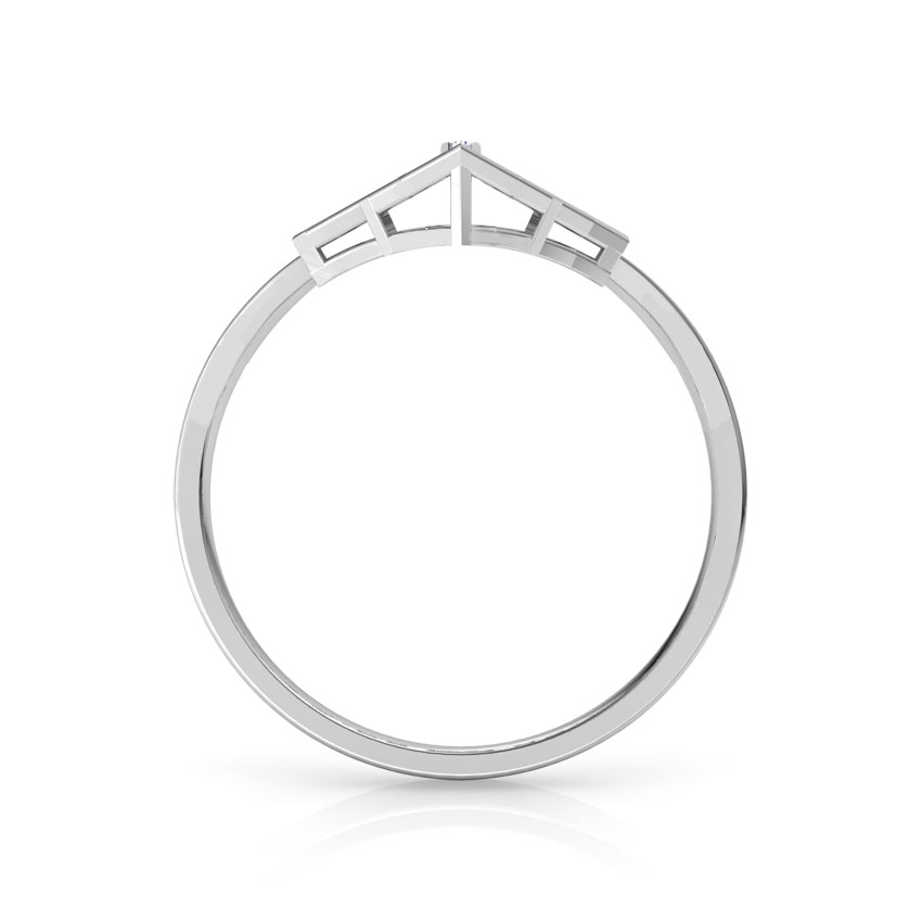 Regal Stepped Diamond Ring