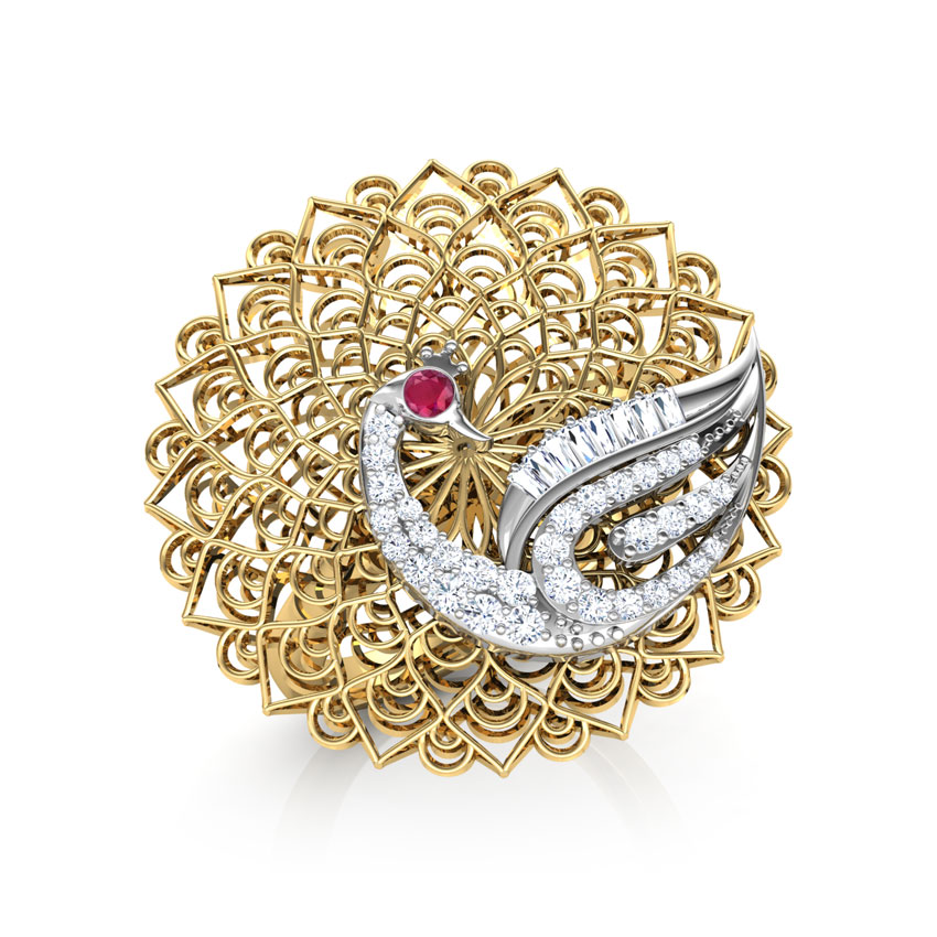 Peacock Trellis Ring Peacock Trellis Ring