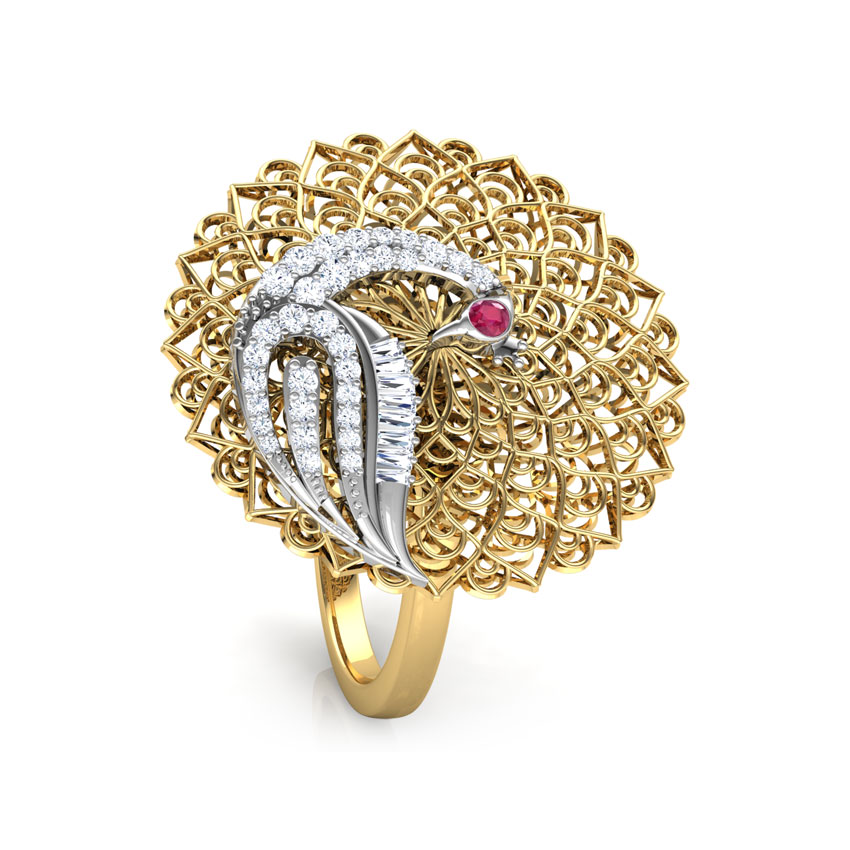 Peacock Trellis Ring Peacock Trellis Ring