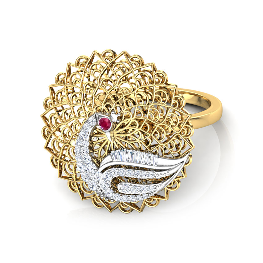 Peacock Trellis Ring Peacock Trellis Ring