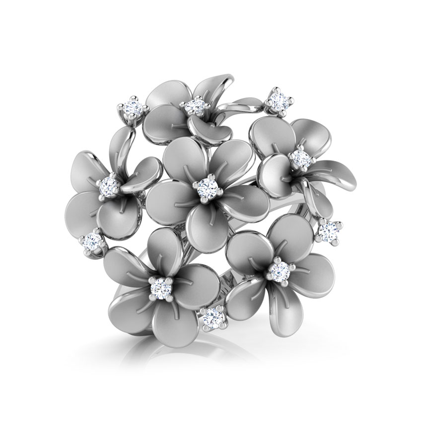 Plumeria Cluster Ring Plumeria Cluster Ring