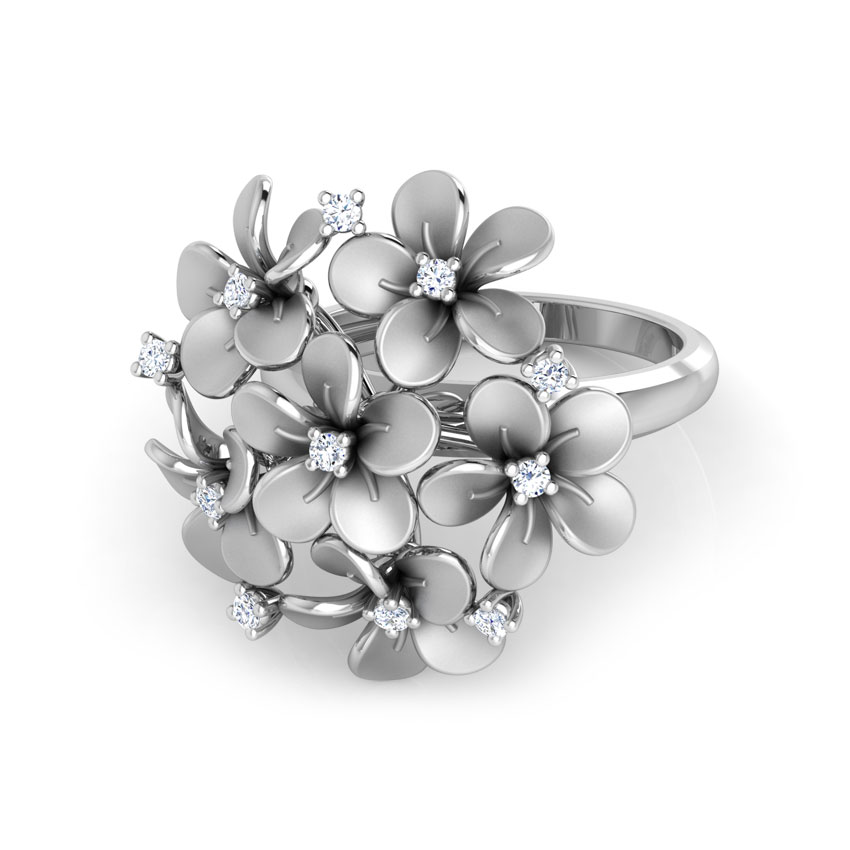 Plumeria Cluster Ring Plumeria Cluster Ring