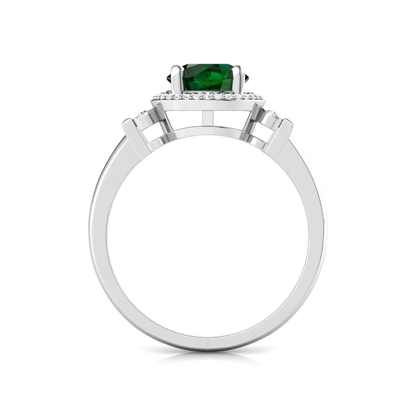 Halo Miracle Plate Ring