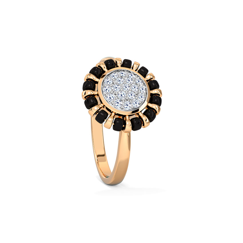 Paavi Mangalsutra Diamond Ring
