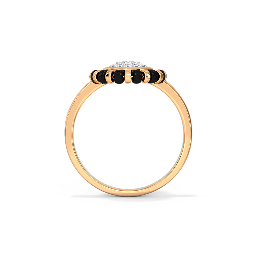 Paavi Mangalsutra Diamond Ring