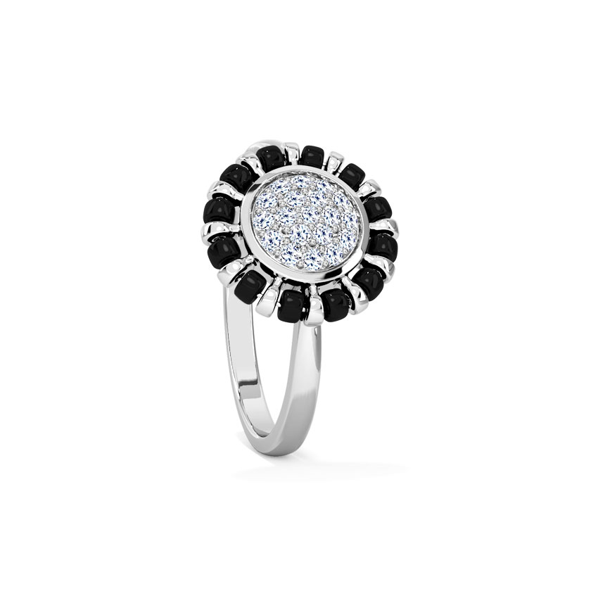 Paavi Mangalsutra Diamond Ring