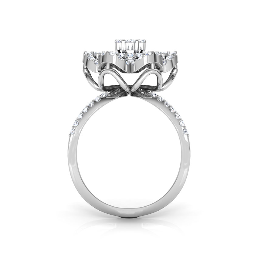 Blossom Wide Diamond Ring