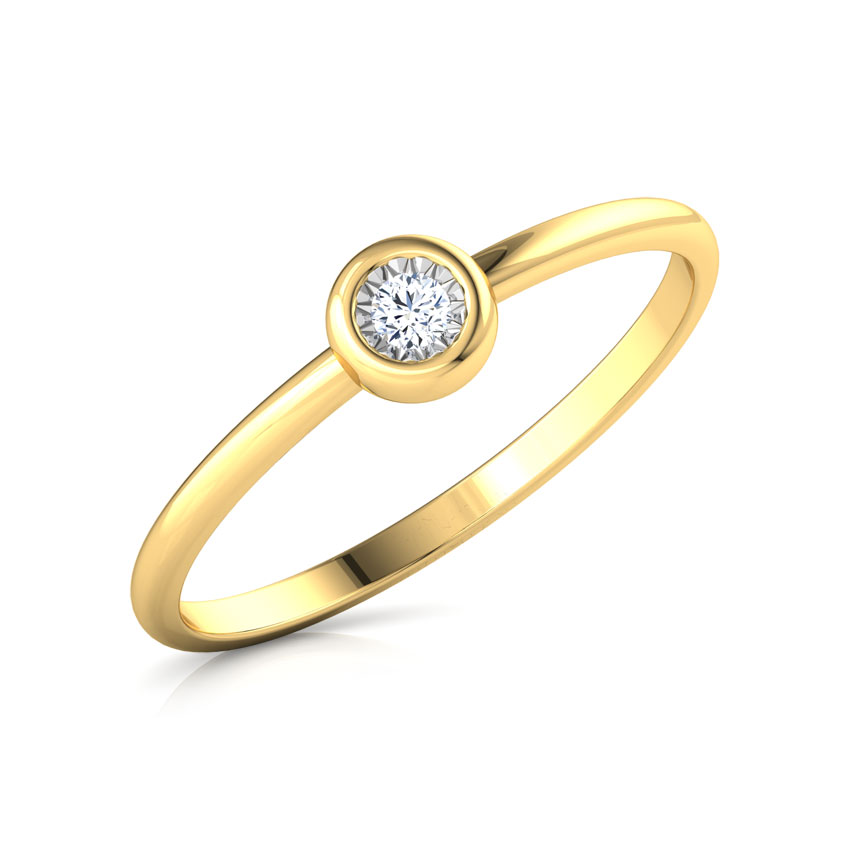 Dainty Miracle Plate Ring