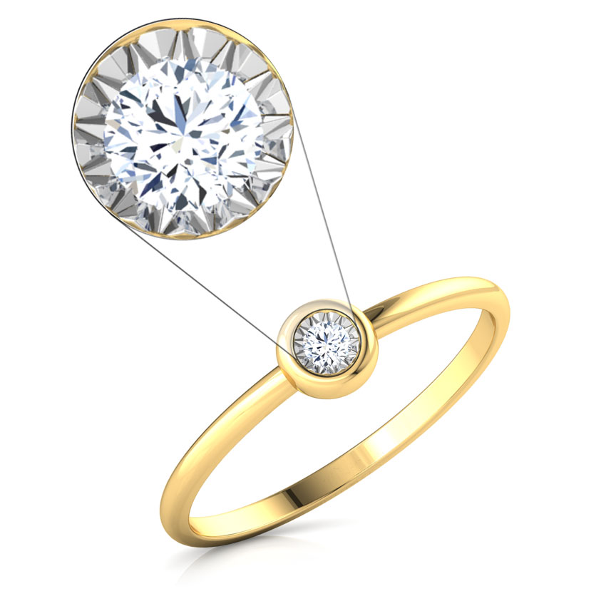 Dainty Miracle Plate Ring