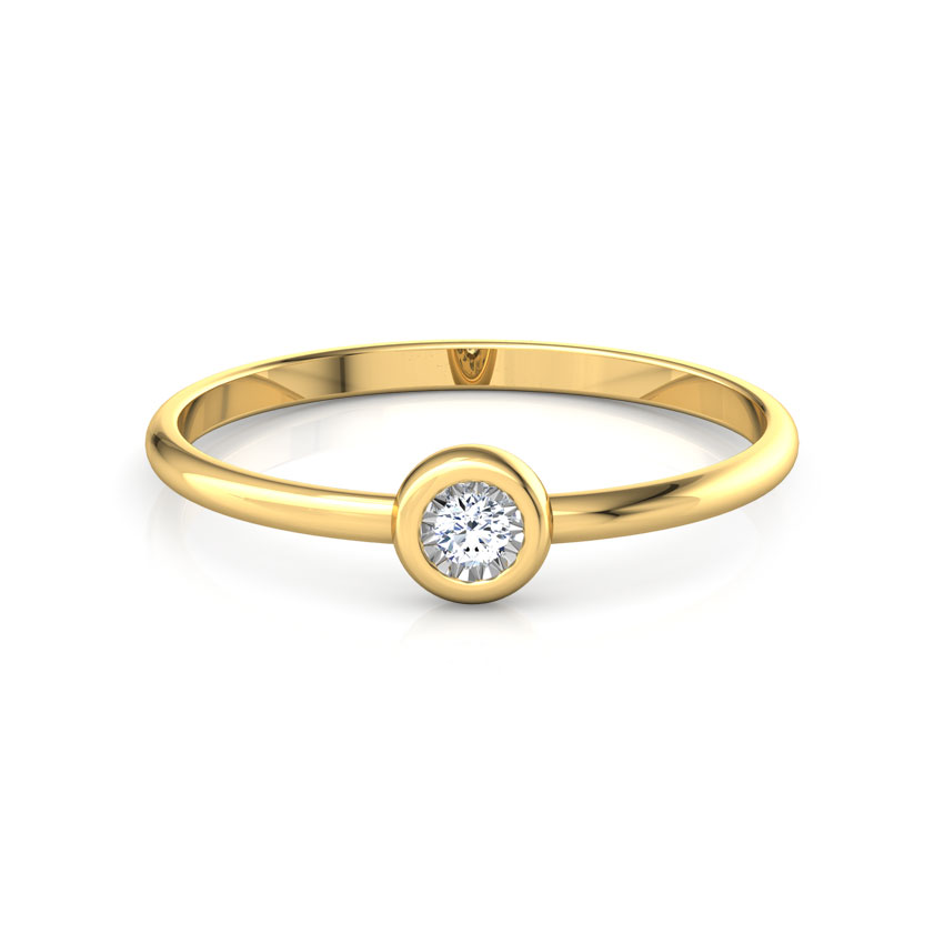 Dainty Miracle Plate Ring