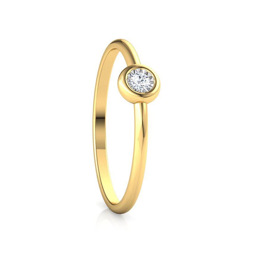 Dainty Miracle Plate Ring