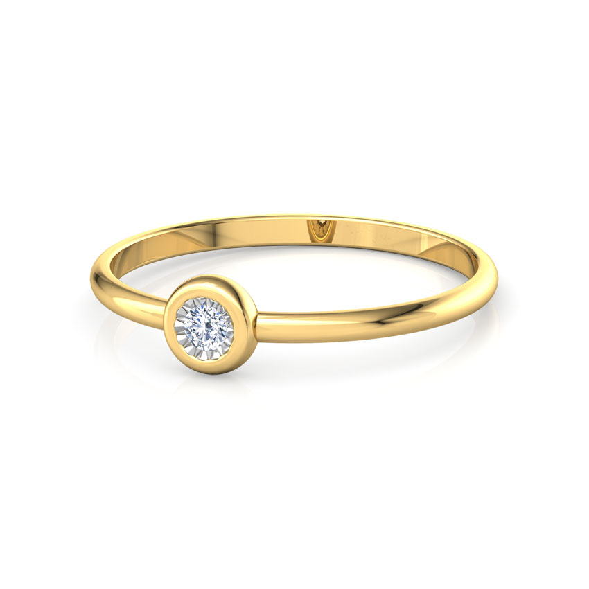 Dainty Miracle Plate Ring