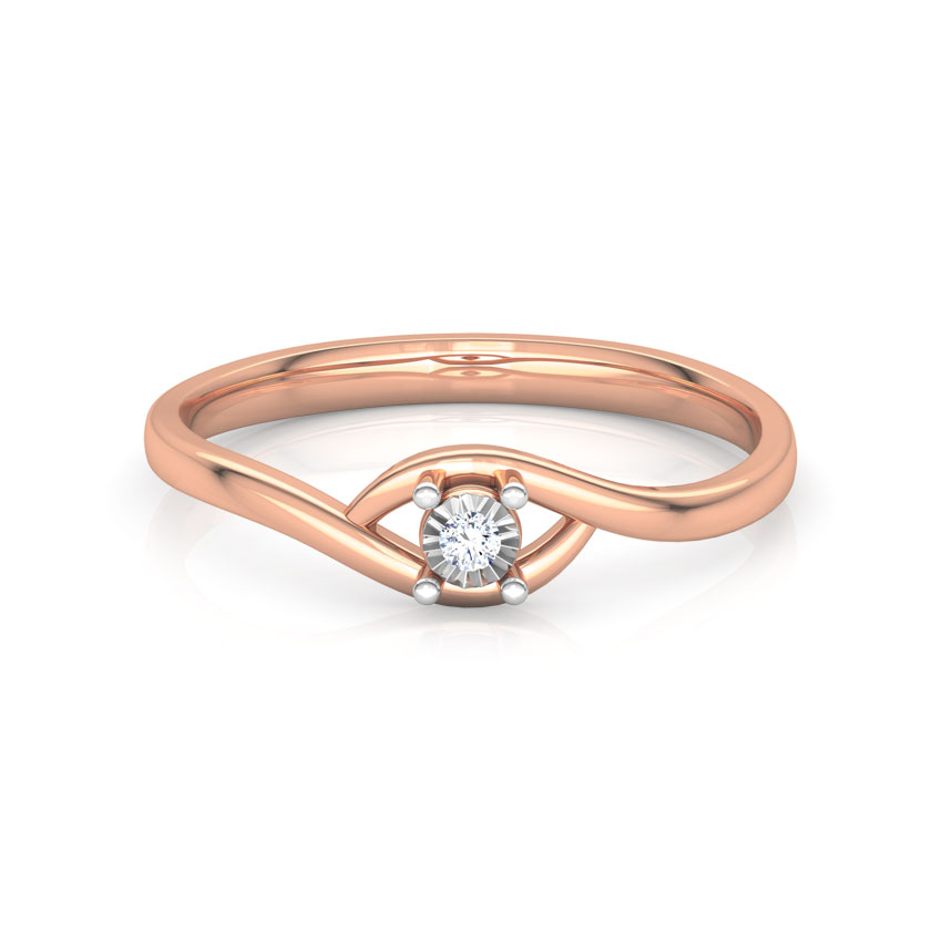 Curve Miracle Plate Diamond Ring Curve Miracle Plate Diamond Ring