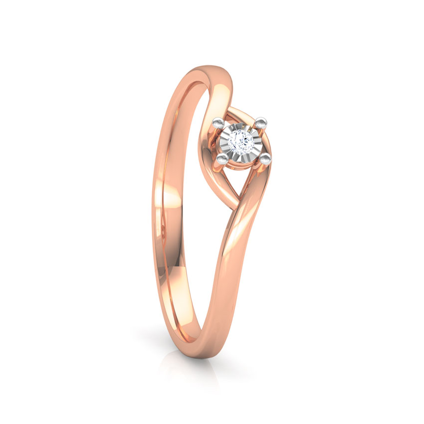 Curve Miracle Plate Diamond Ring Curve Miracle Plate Diamond Ring