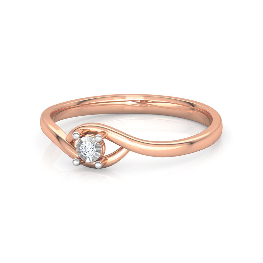 Curve Miracle Plate Diamond Ring Curve Miracle Plate Diamond Ring