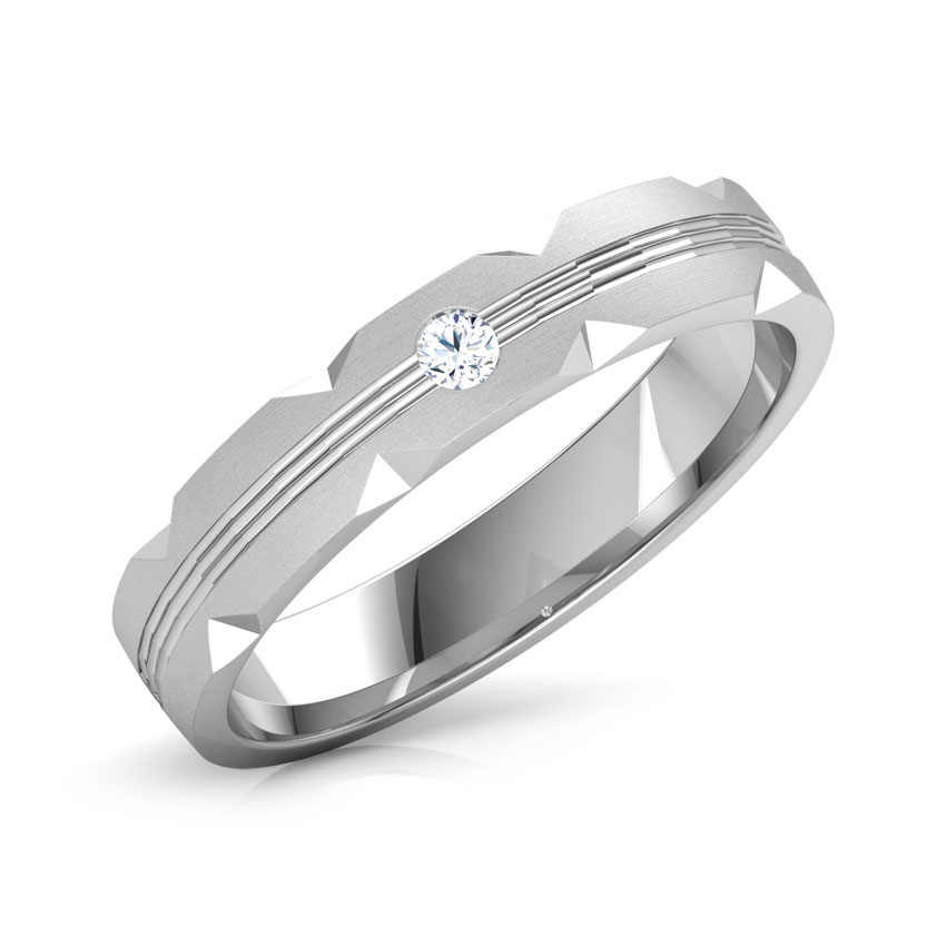 Edith Platinum Band for Him