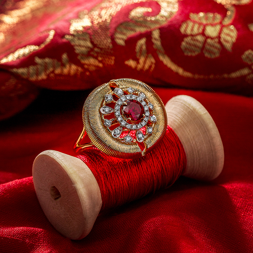 Orb Brocade Ring Orb Brocade Ring