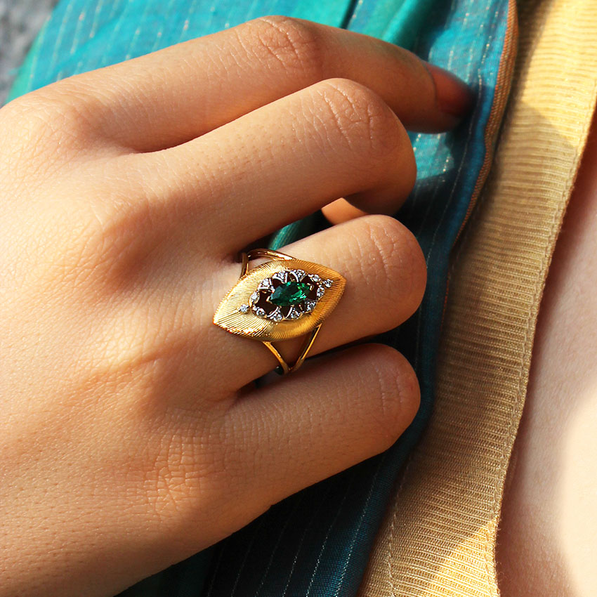 Marquise Brocade Diamond Ring Marquise Brocade Diamond Ring