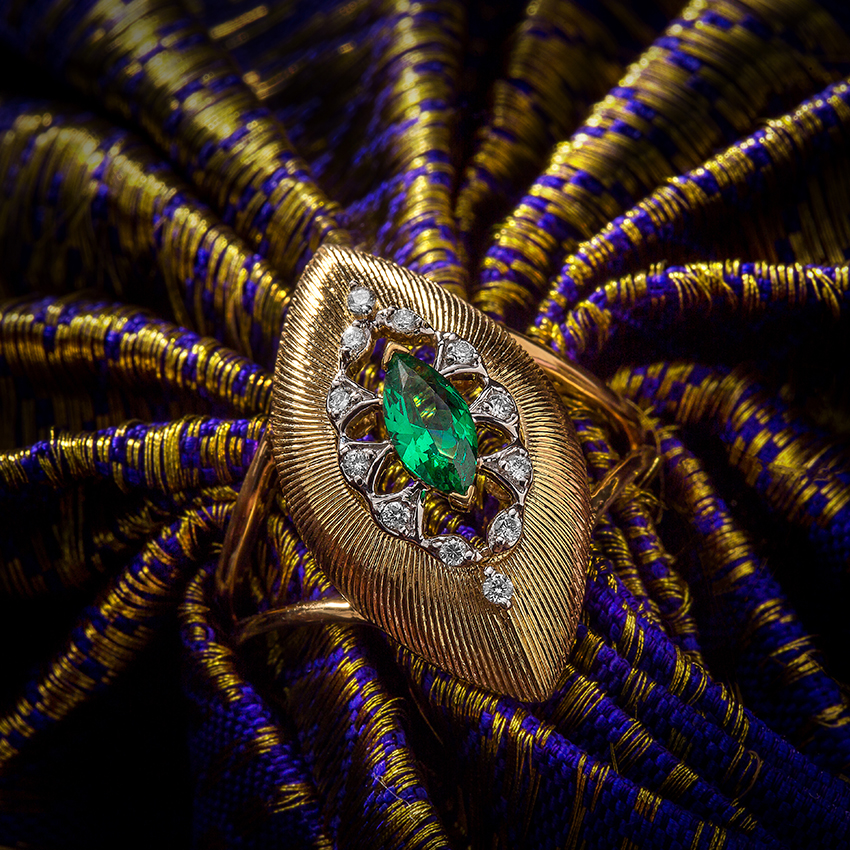 Marquise Brocade Diamond Ring Marquise Brocade Diamond Ring