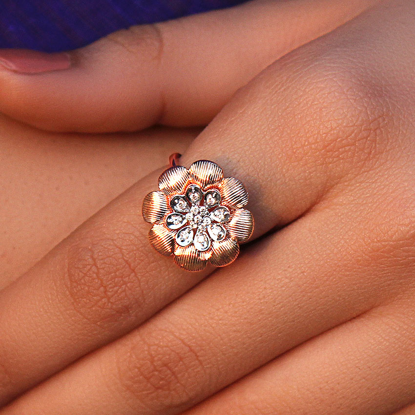 Floweret Brocade Diamond Ring Floweret Brocade Diamond Ring