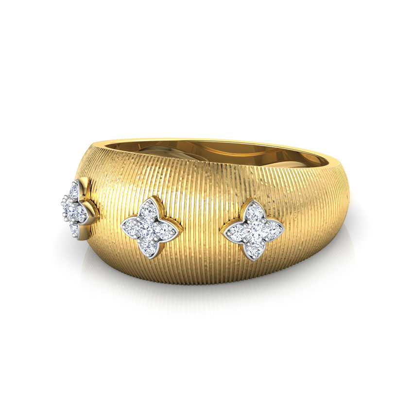 Trio Cornus Brocade Diamond Band Trio Cornus Brocade Diamond Band