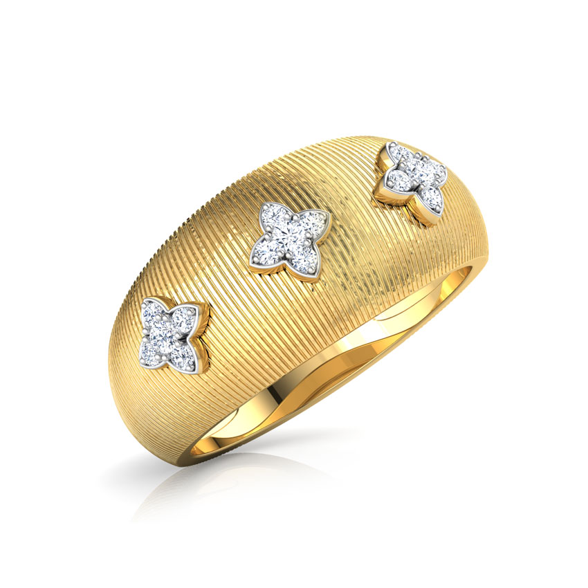 Trio Cornus Brocade Ring