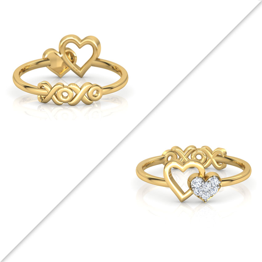 XOXO Love Diamond Ring