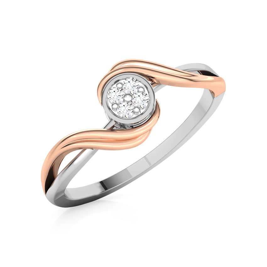Radiant Cluster Promise Ring