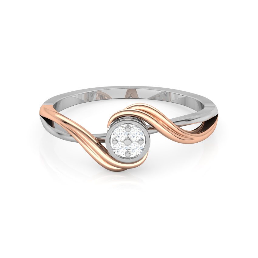 Radiant Cluster Promise Diamond Ring Radiant Cluster Promise Diamond Ring