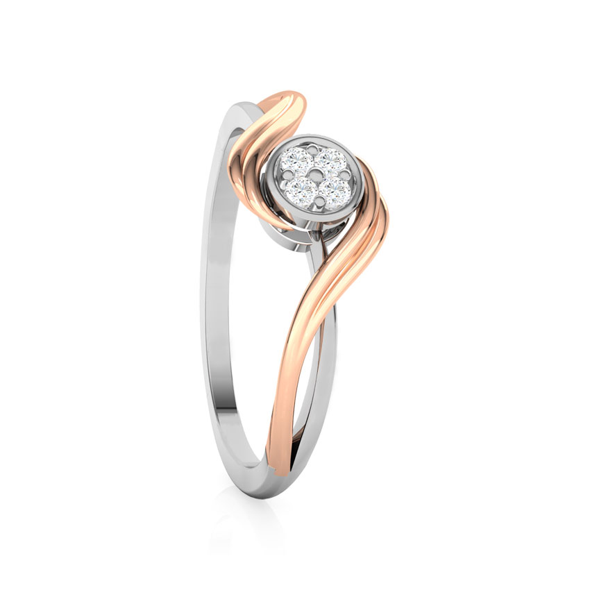 Radiant Cluster Promise Diamond Ring Radiant Cluster Promise Diamond Ring