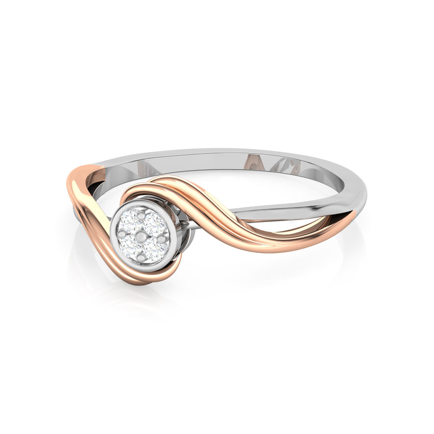 Radiant Cluster Promise Diamond Ring Radiant Cluster Promise Diamond Ring