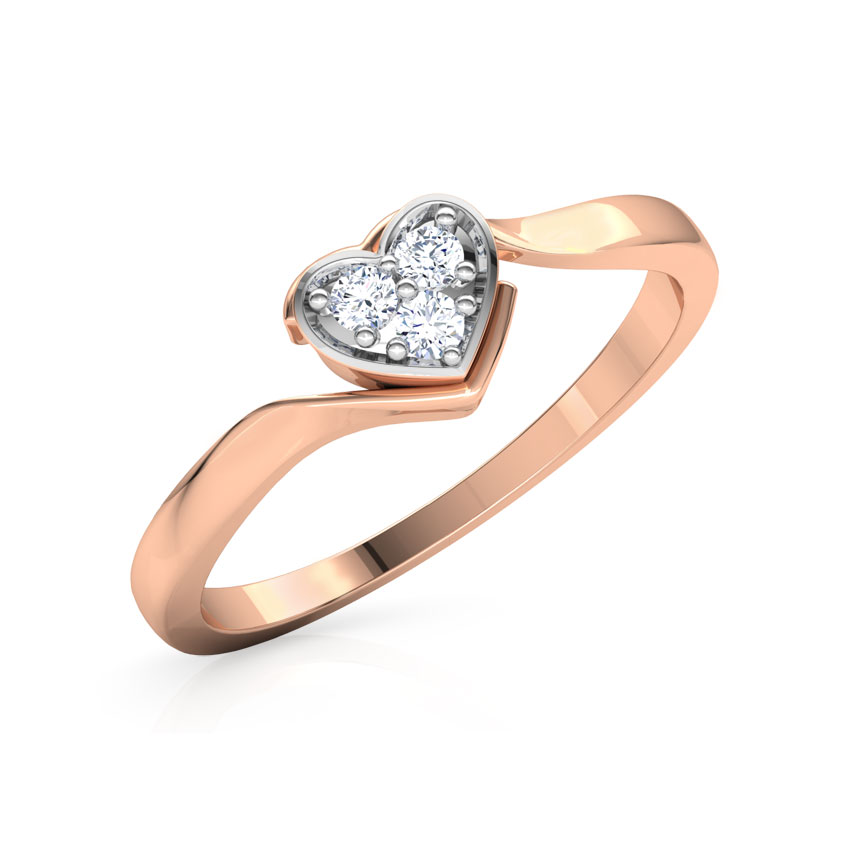 Sparkling Heart Promise Ring