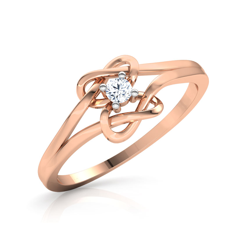Shining Knot Promise Ring