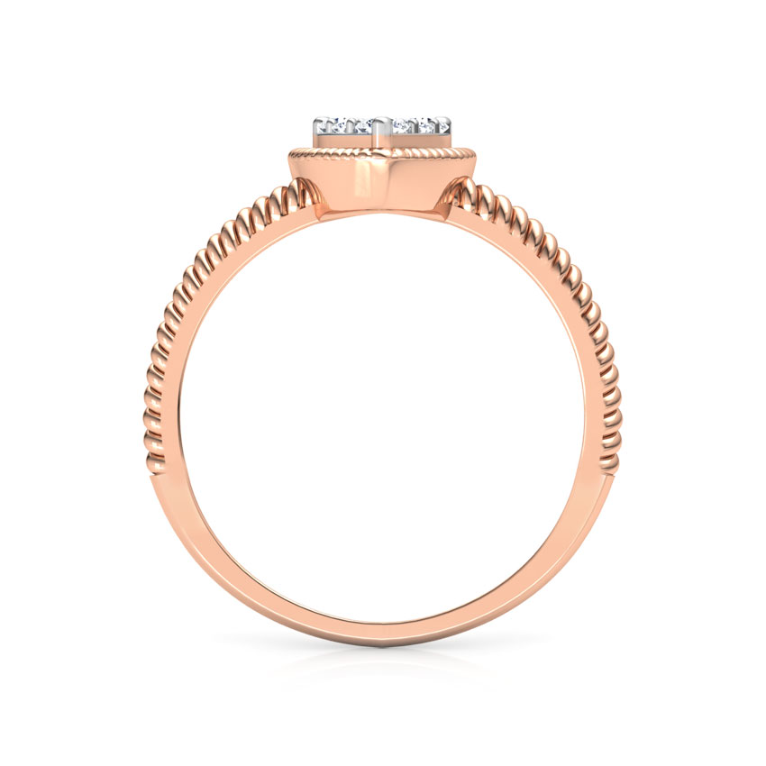 Charming Heart Promise Diamond Ring Charming Heart Promise Diamond Ring