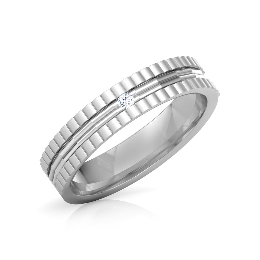 Platinum,Diamond Rings Platinum 950 Platinum Lucy Diamond Band for Her