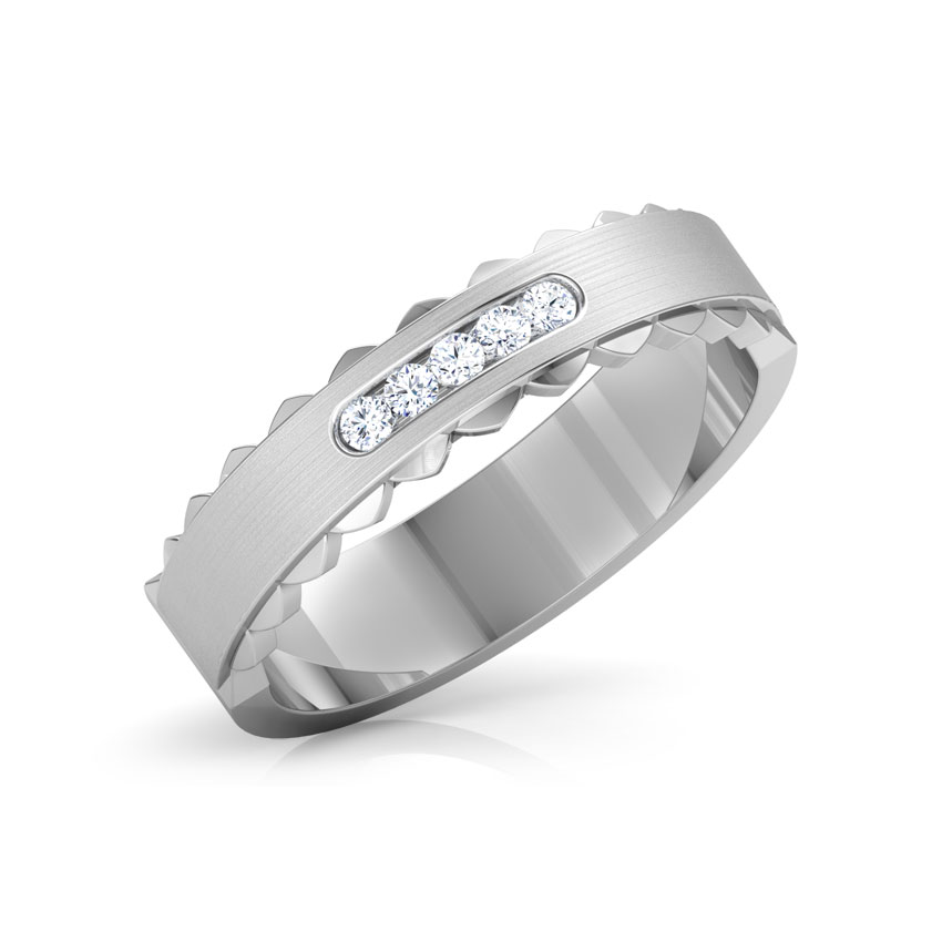 Ellie Platinum Band for Her