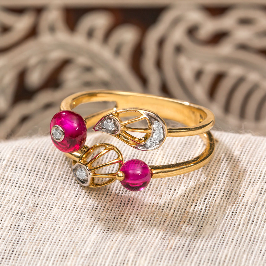 Ornate Paisley Diamond Ring Ornate Paisley Diamond Ring