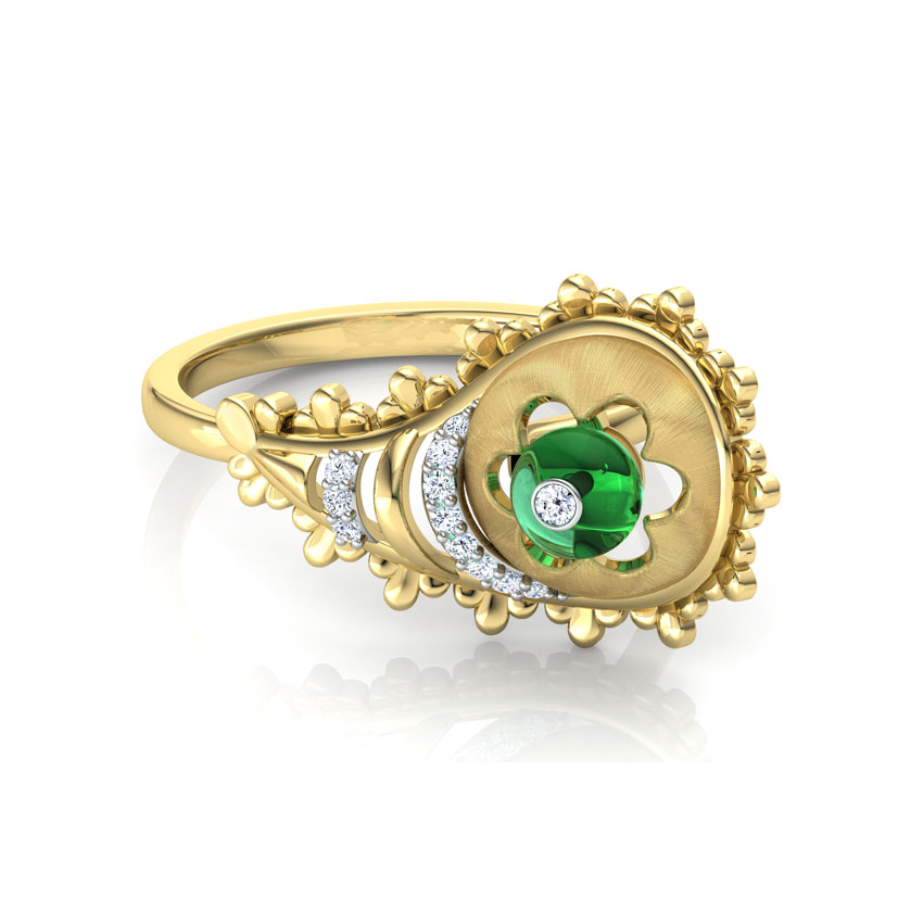 Alluring Paisley Ring
