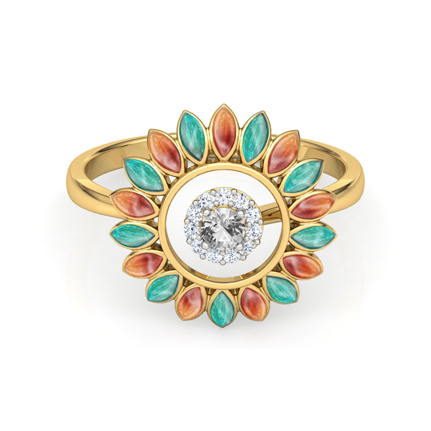 Fizaa Daisy Diamond Ring Fizaa Daisy Diamond Ring